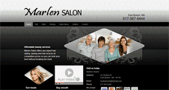 Desktop Screenshot of marlenssalon.com